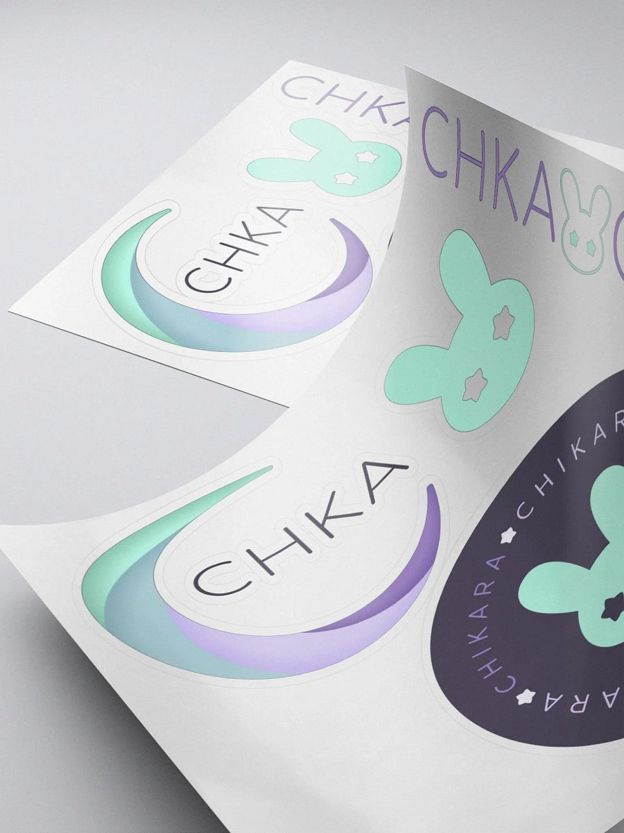 Logo Sticker sheet product image (5)
