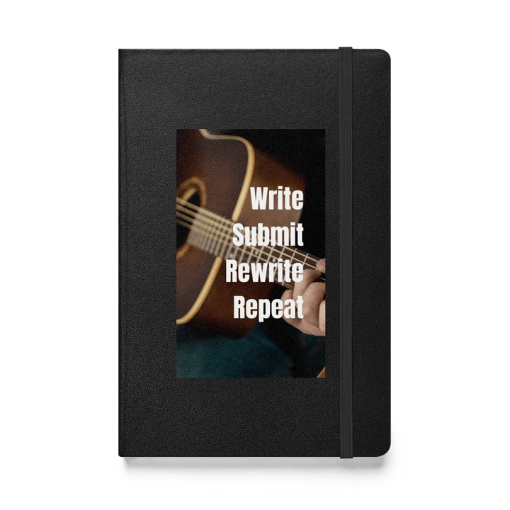 Write, Submit, Rewrite, Repeat Hardcover Journal product image (1)