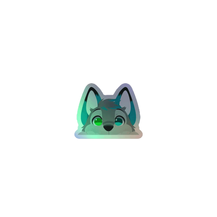 Peeking Wolfy! product image (1)