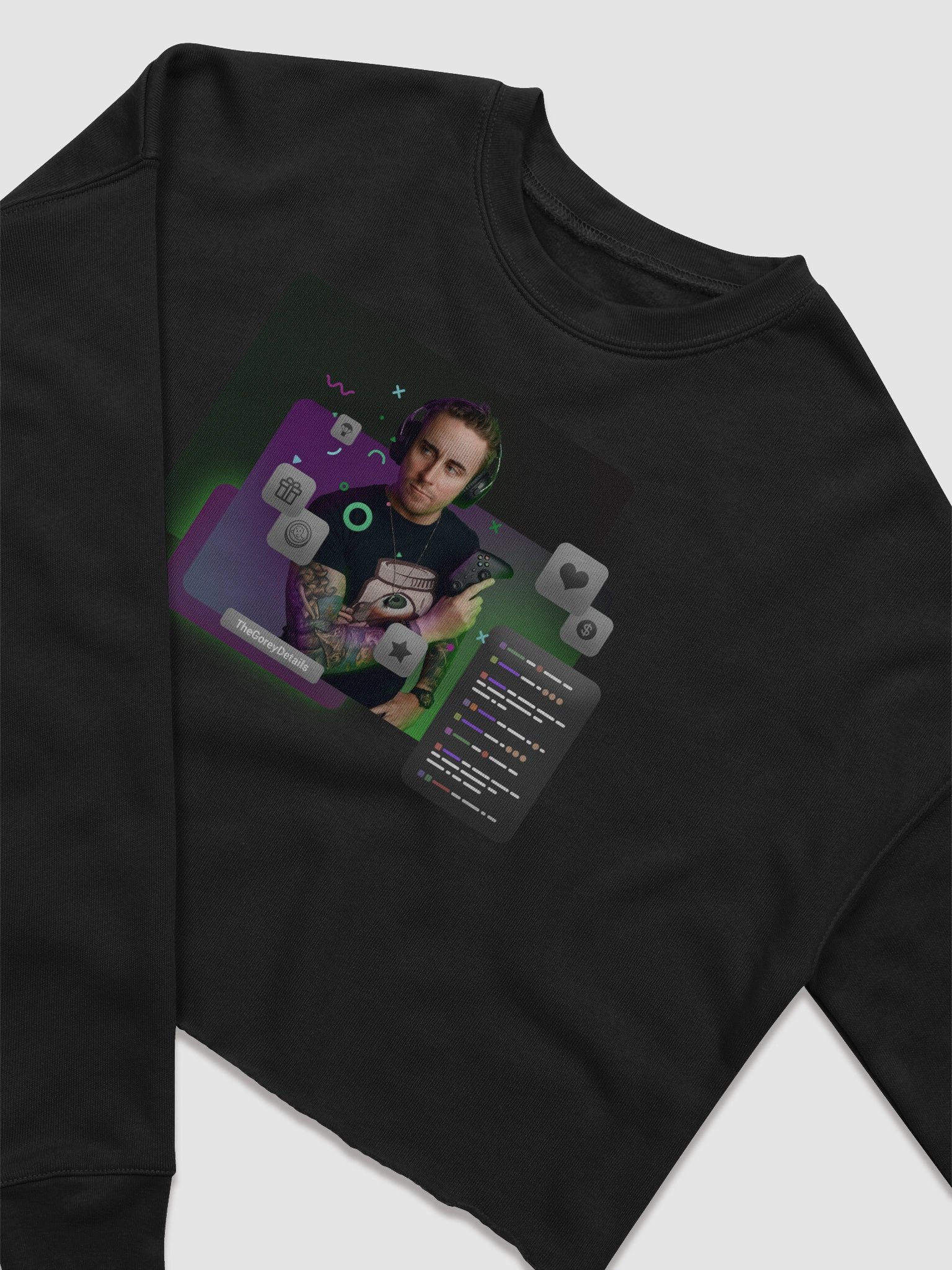 Chat Encouraged - Bella+Canvas Women's Fleece Crop Sweatshirt product image (5)