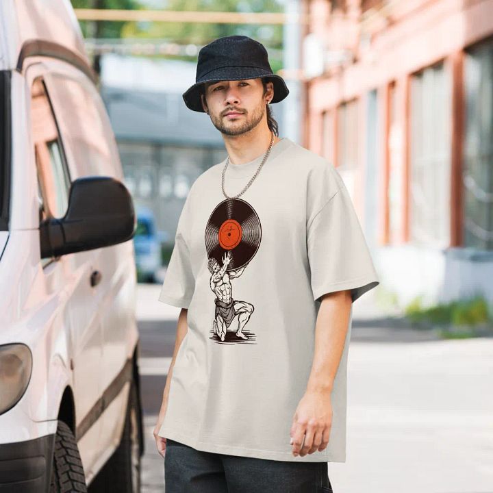 Vinyl Atlas - Oversized Tee product image (2)