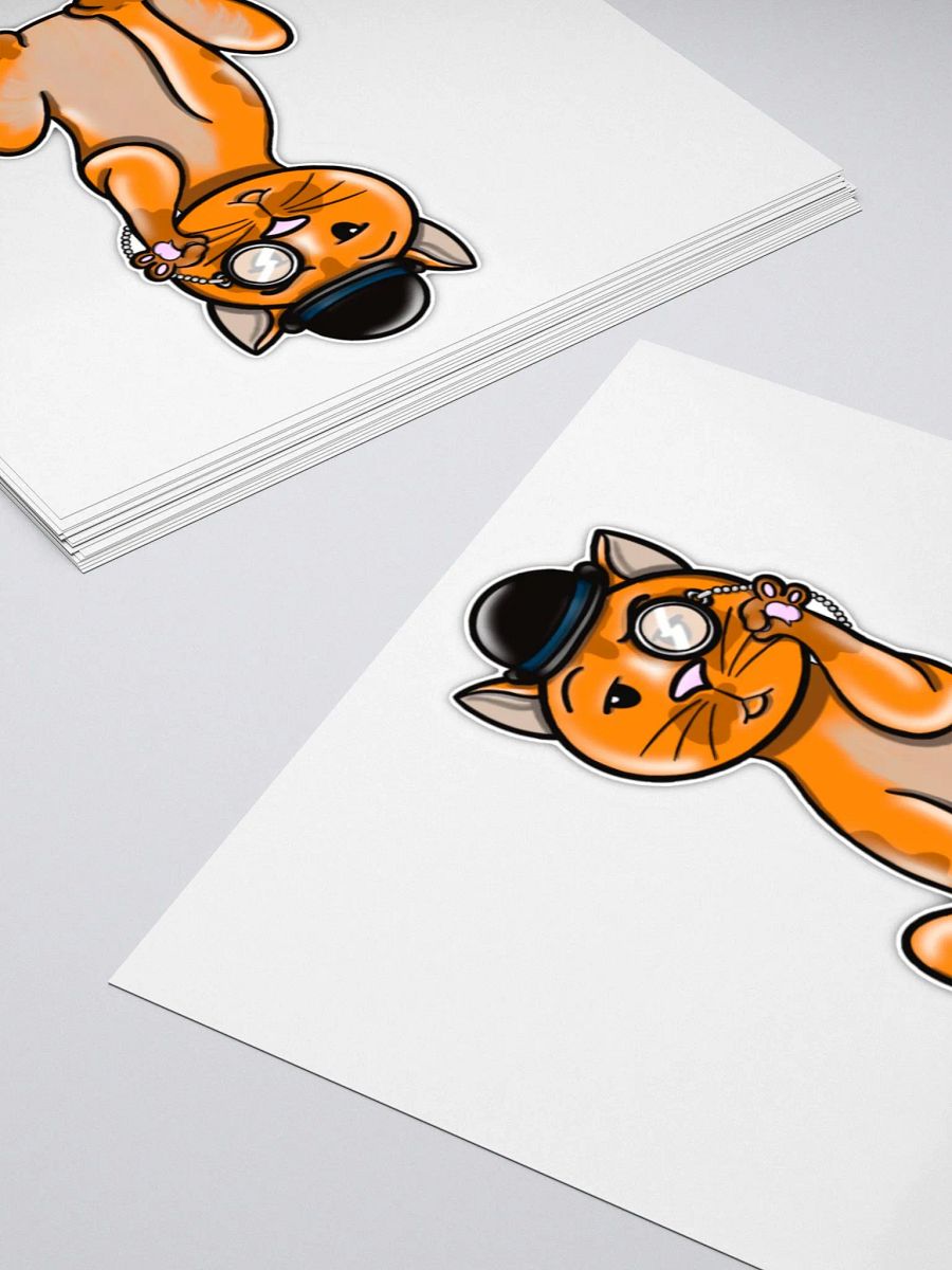 Fancy Cat Sticker product image (4)