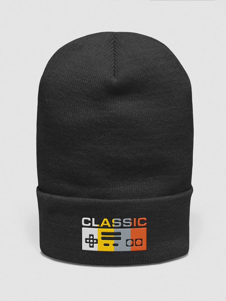 Classic Gamer Embroidered Beanie product image (1)