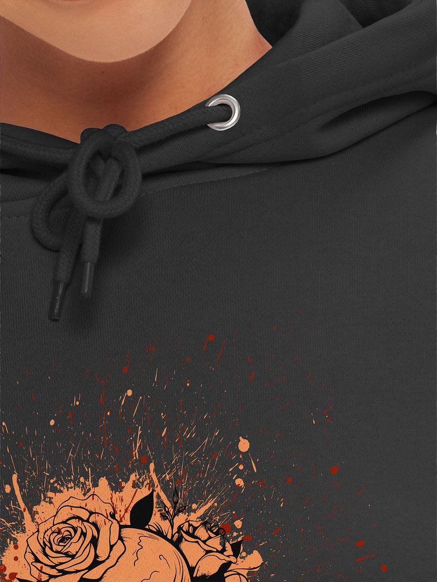 Gothic Rose Skull Premium Hoodie product image (49)