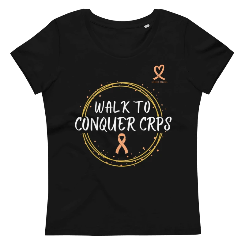 OFFICIAL Walk To Conquer CRPS Women's Fitted Tee product image (1)