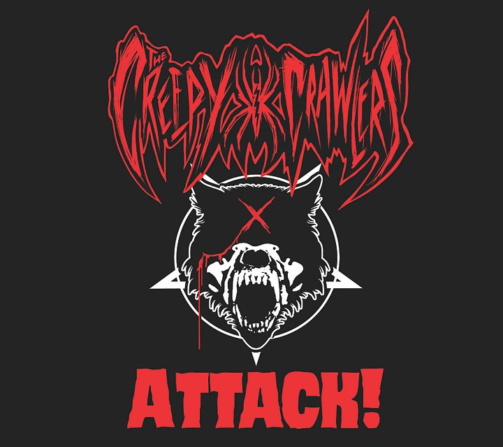 HSR006 - THE CREEPY CRAWLERS "ATTACK!" CD EP (DEBUT) product image (1)