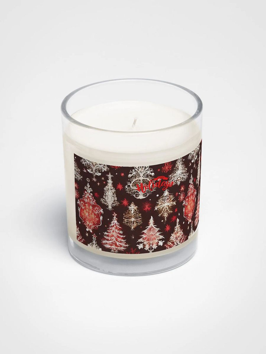 Festive Holiday Tree Soy Wax Candle Holiday Bliss Soy Wax Candle gift for friends colleagues moms product image (2)