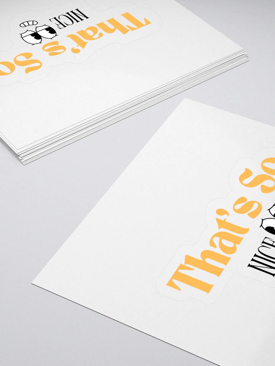 That's So Nice Sticker product image (16)