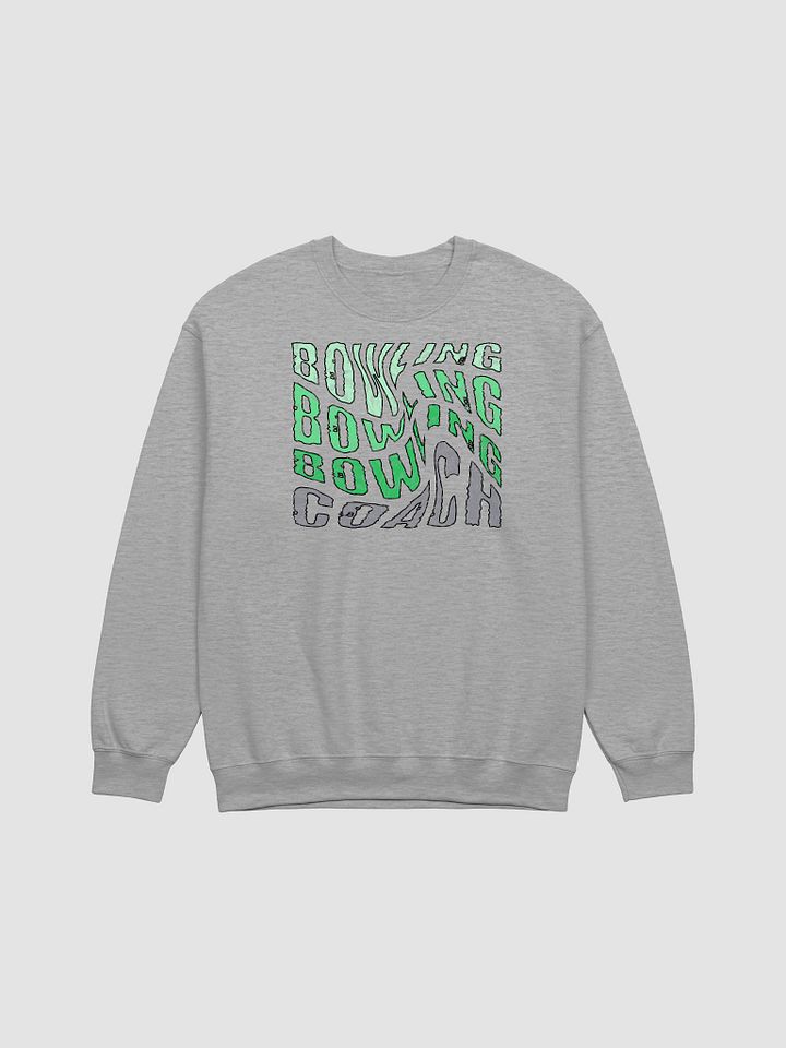 Bowling Coach Distorted Vision Crewneck Sweatshirt product image (13)