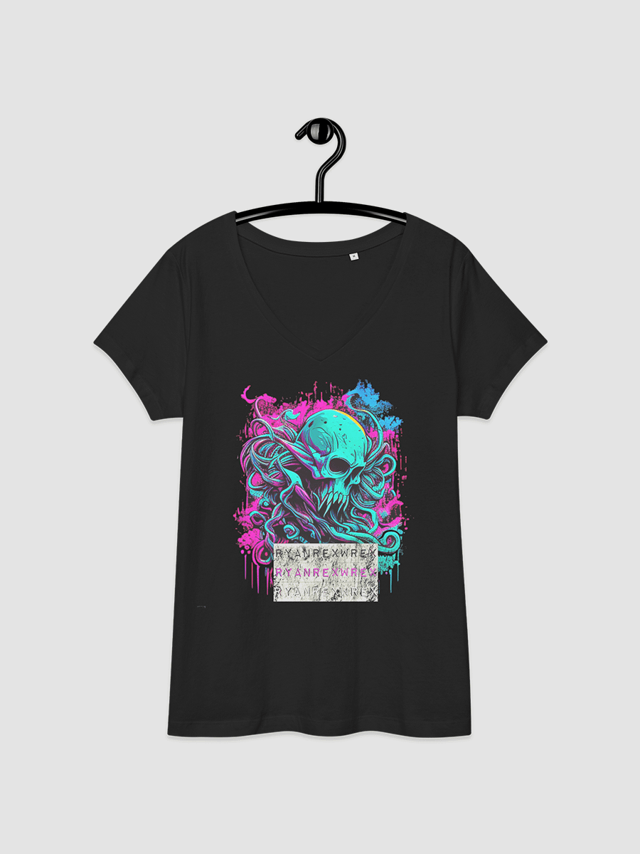 [RyanReXwreX] B&C Women's Fitted V-neck T-Shirt B&C TW045 product image (3)