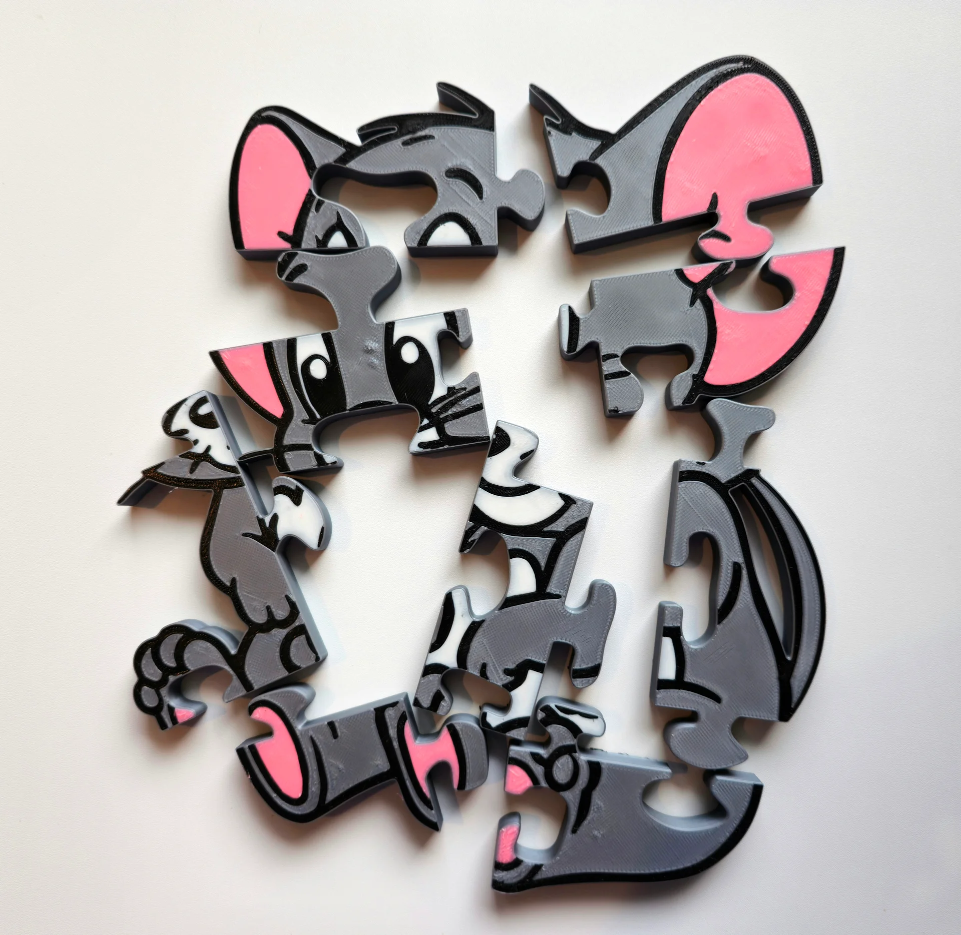 Mouse 3D Printed Jigsaw Puzzle – A Playful & Creative Puzzle for Kids! product image (2)