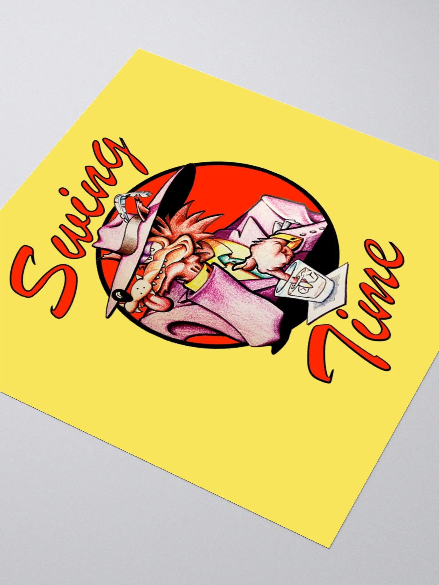 Swing Time Wolf Sticker Set product image (8)