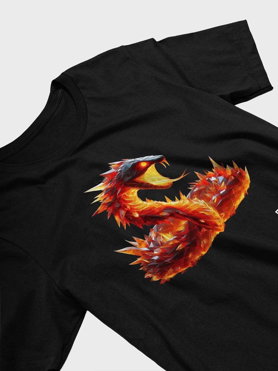 Crystallized Fire Snake Adult Shirt product image (3)