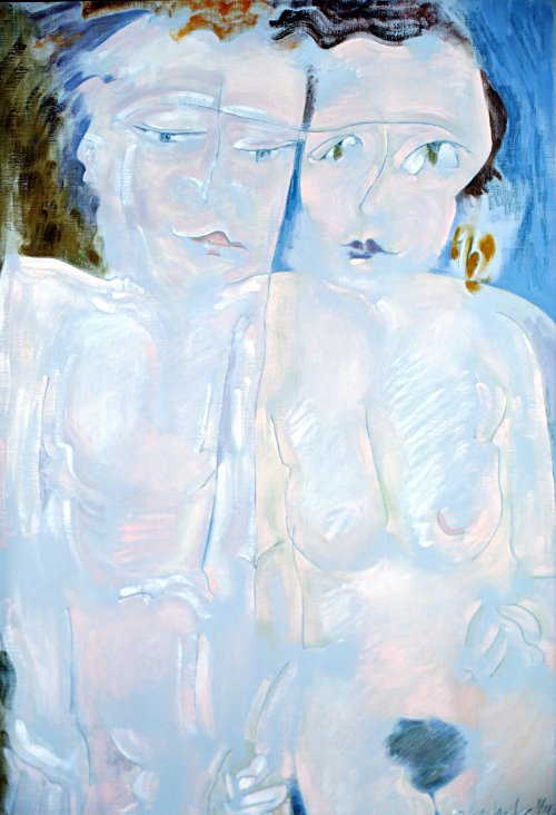 The Dream not Finished (1984) on canvas (24" x 36") product image (1)