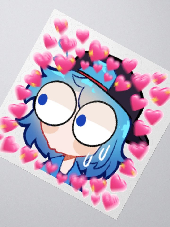 Akira Hearts Meme Sticker product image (2)