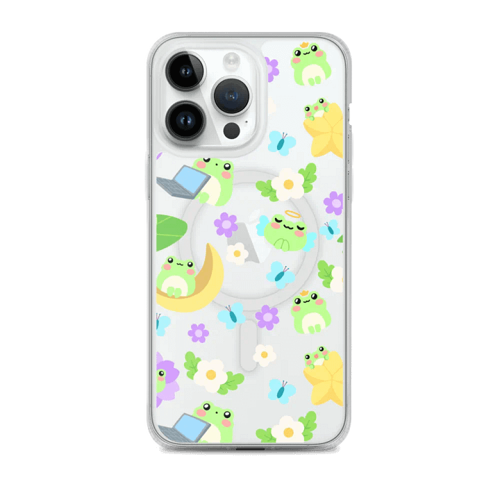 Whimsy Fronk Apple Clear Phone Case product image (2)