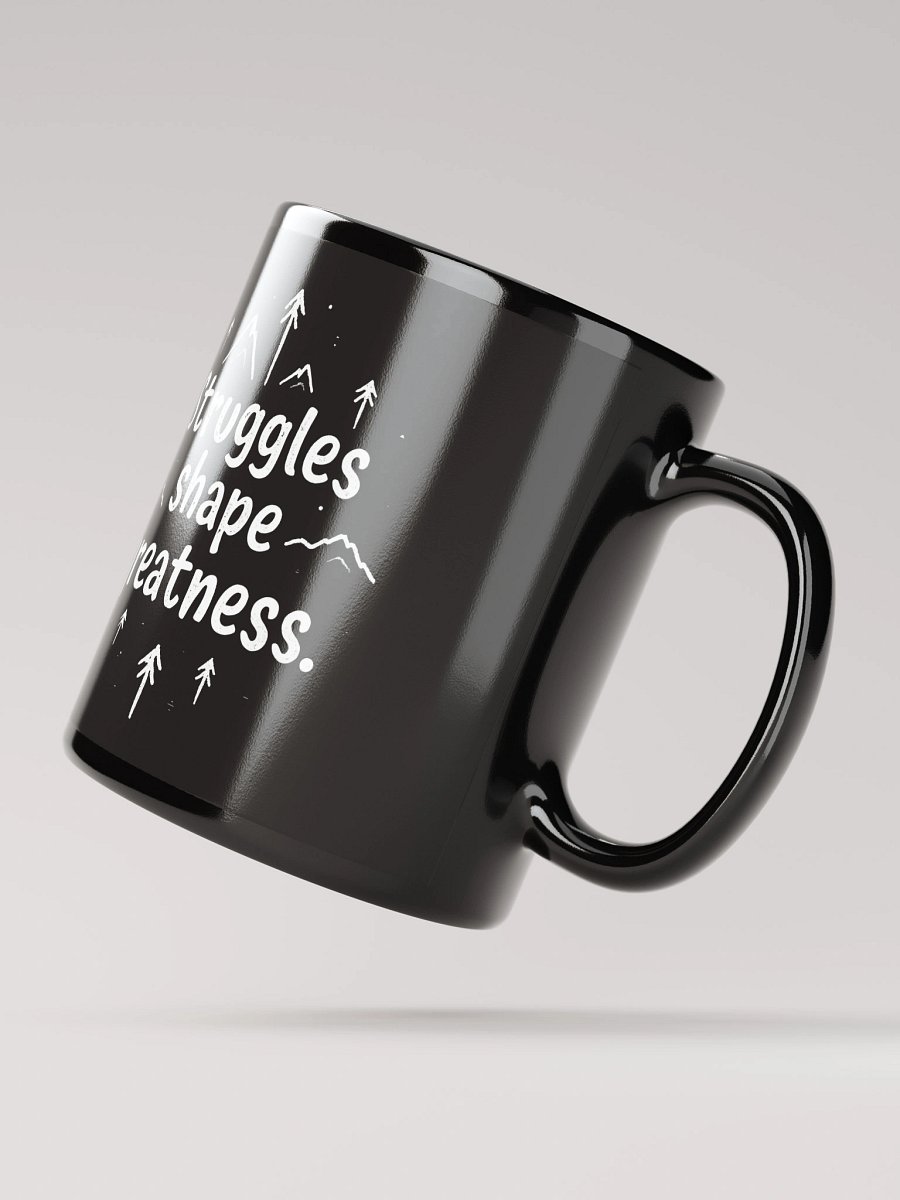 Struggles Shape Greatness - Inspirational Keanu Reeves Mug for Fans Who Believe in Resilience and Transformation product image (3)