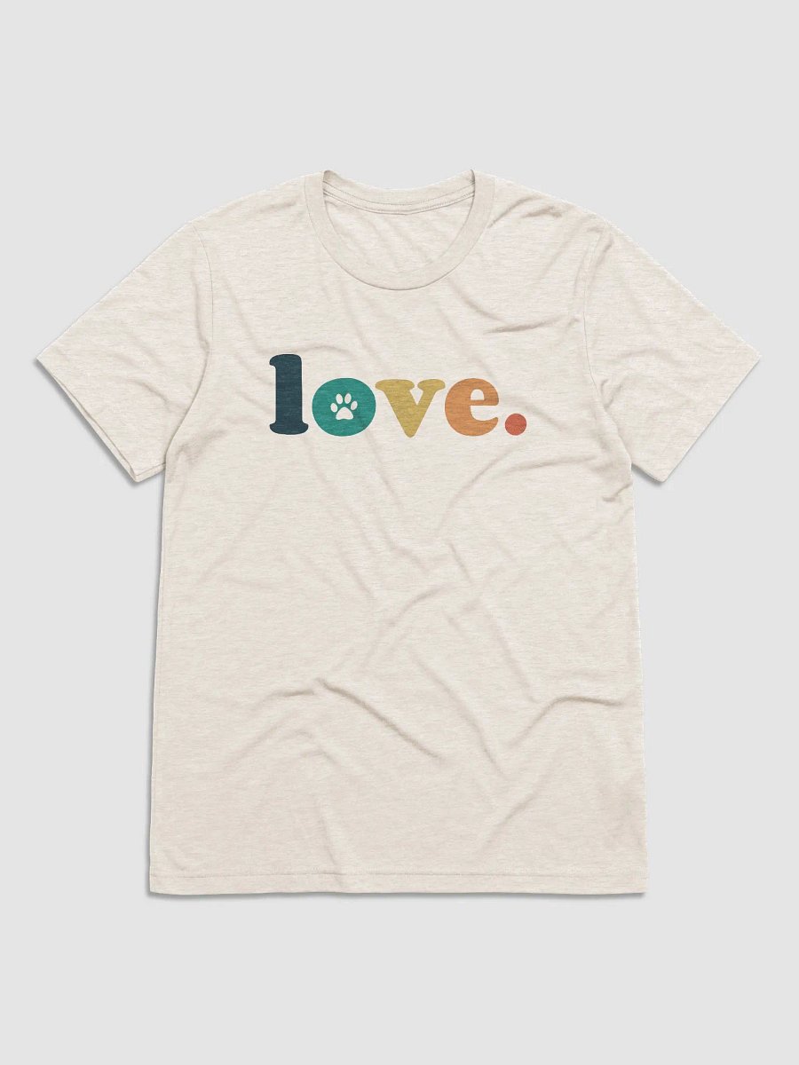 Dog Lover Retro // Unisex Triblend Tee product image (1)