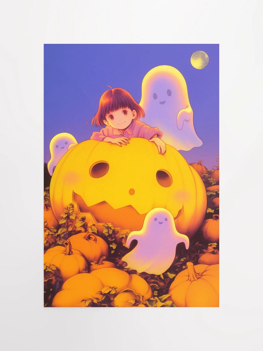 Whimsical Pumpkin Patch Poster product image (4)