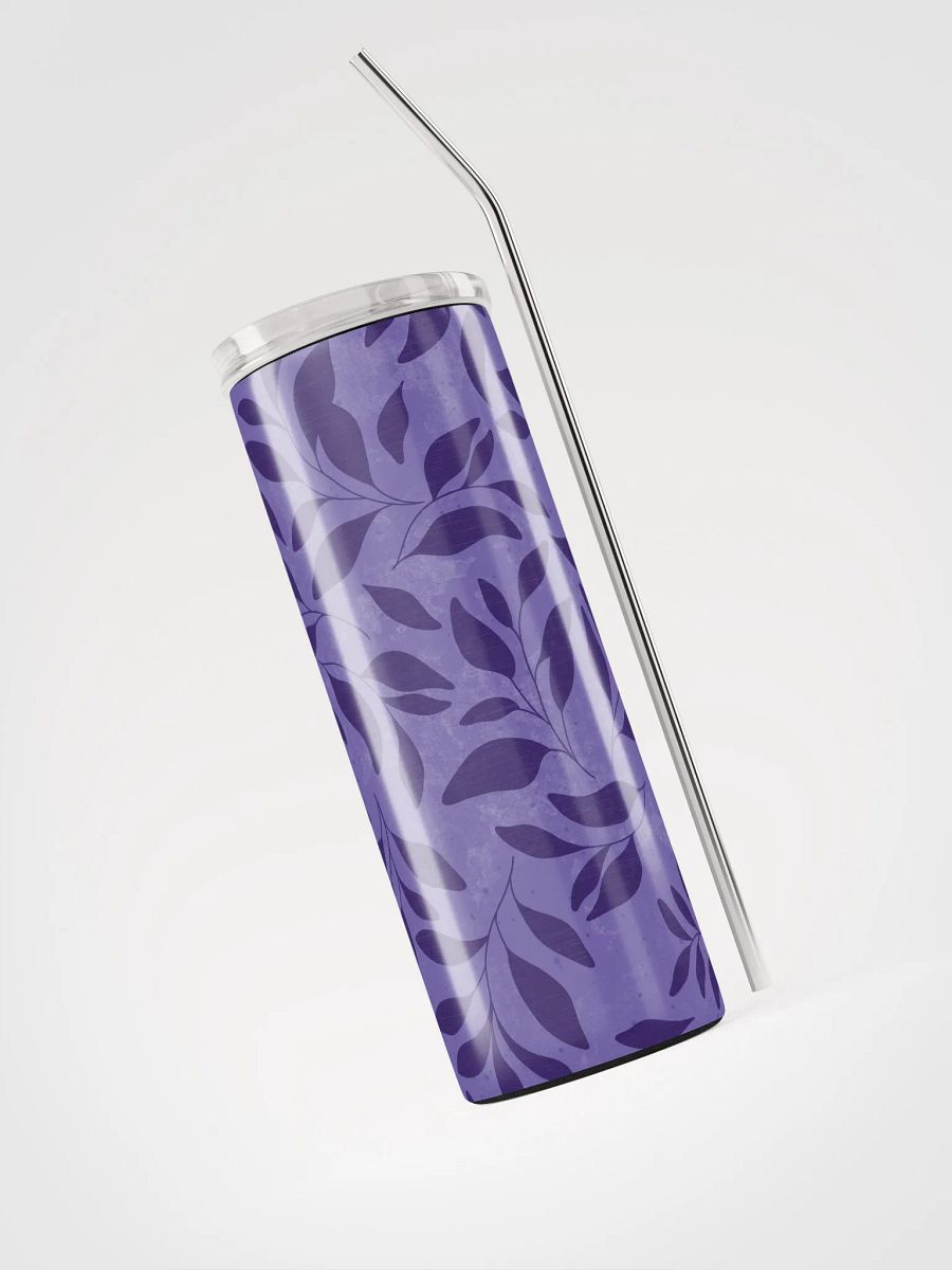 Midnight Foliage Purple 20oz. Stainless Steel Tumbler product image (3)