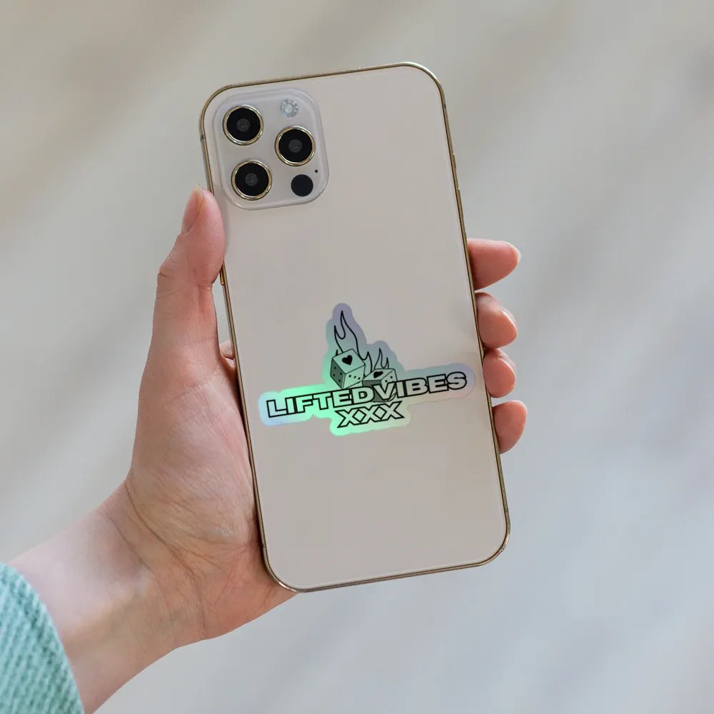 XXX Holographic sticker product image (8)