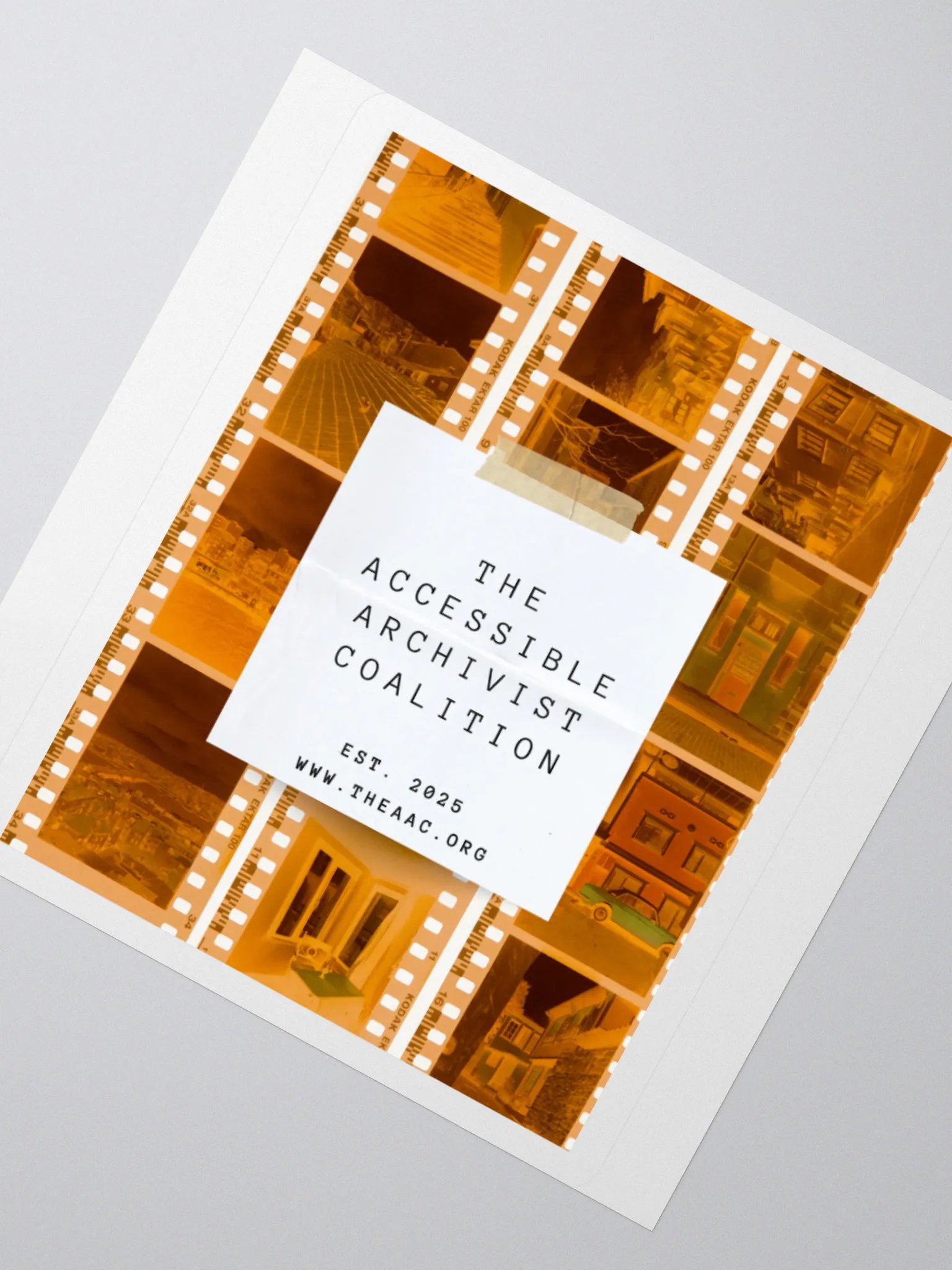 THE ACCESSIBLE ARCHIVIST FILM STICKER product image (4)