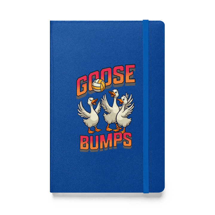 Goose Bumps Volleyball Hardcover Journal product image (1)