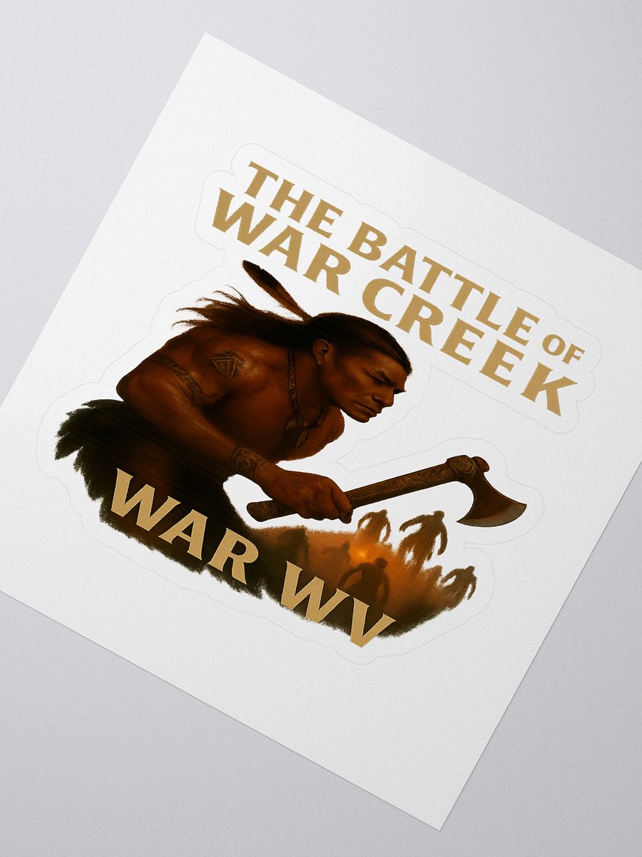 War Creek Warrior Kiss Cut Stickers product image (2)