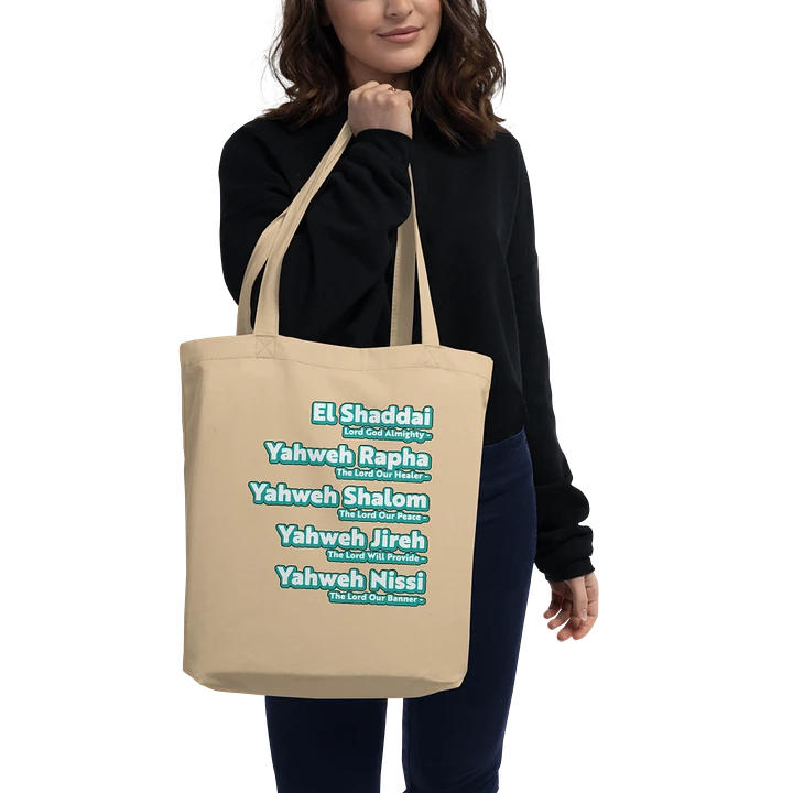 Yahweh Is Our... | Cotton Tote product image (2)