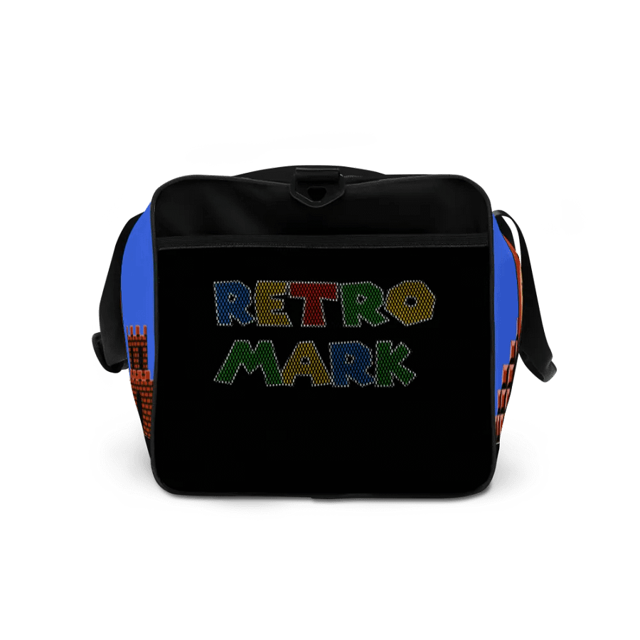 Retro Pixel Adventure All-Over Duffle Bag product image (5)