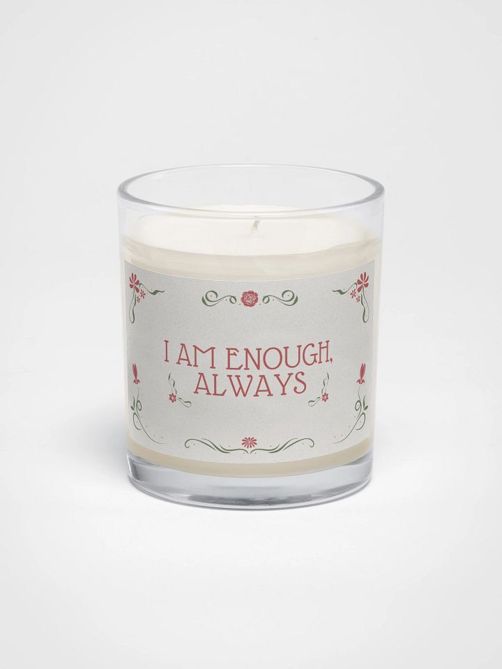 I AM ENOUGH, ALWAYS Soy Wax Candle product image (1)