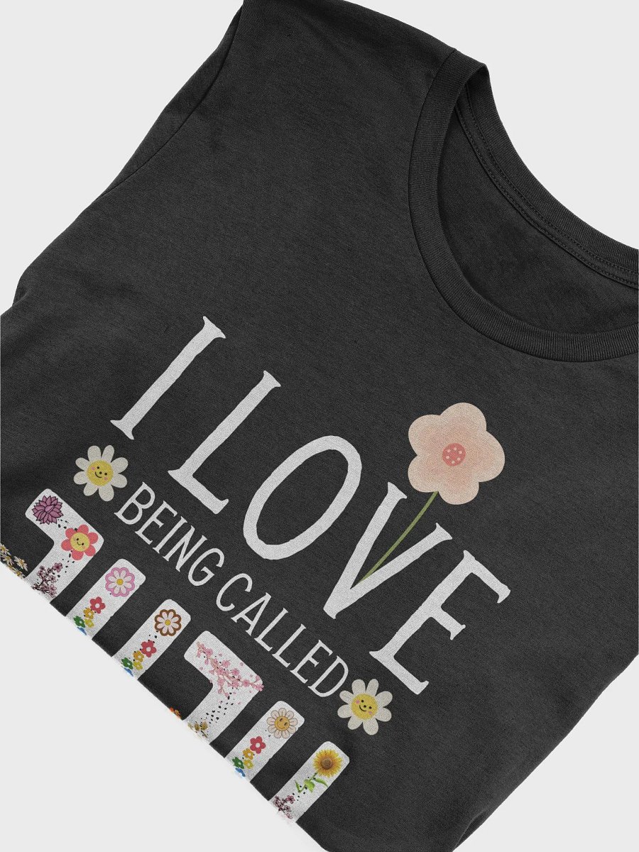I Love Being Called Juju Mothers Day flower Unisex T-Shirt product image (5)