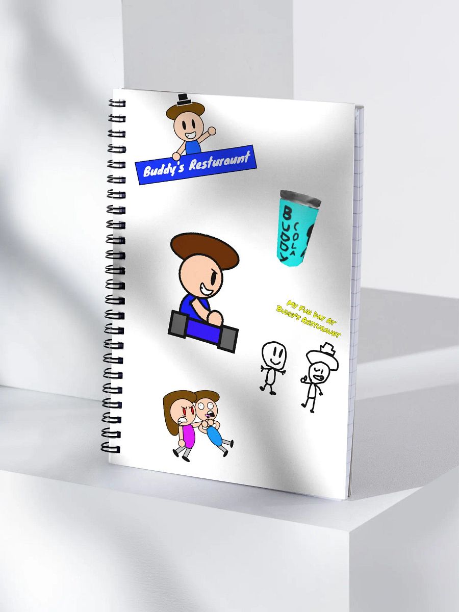 The Budpro Store Spiral Notebook product image (4)