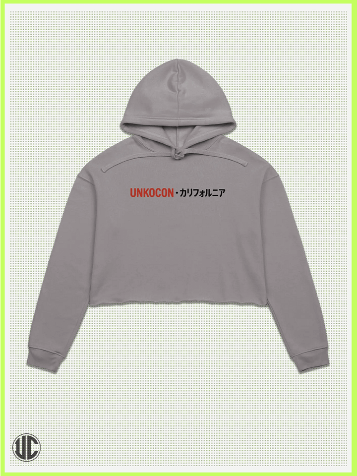 UnkoCon – Ventura CA Skater Crop Hoodie product image (1)