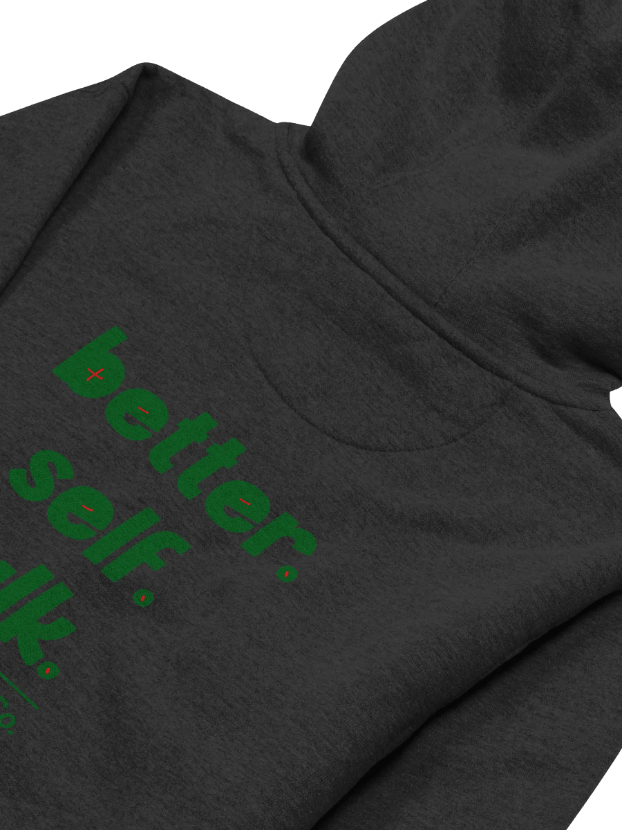 Better. Self. Talk. Hoodie (Green & Red) product image (4)