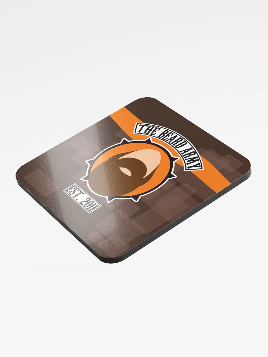 [Drink coaster] Beard Army Logo product image (3)