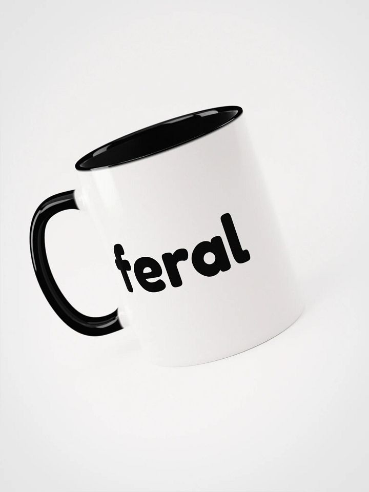 Feral Vibes Mug – Funny Gift for Women, Friends, or Coworkers product image (1)