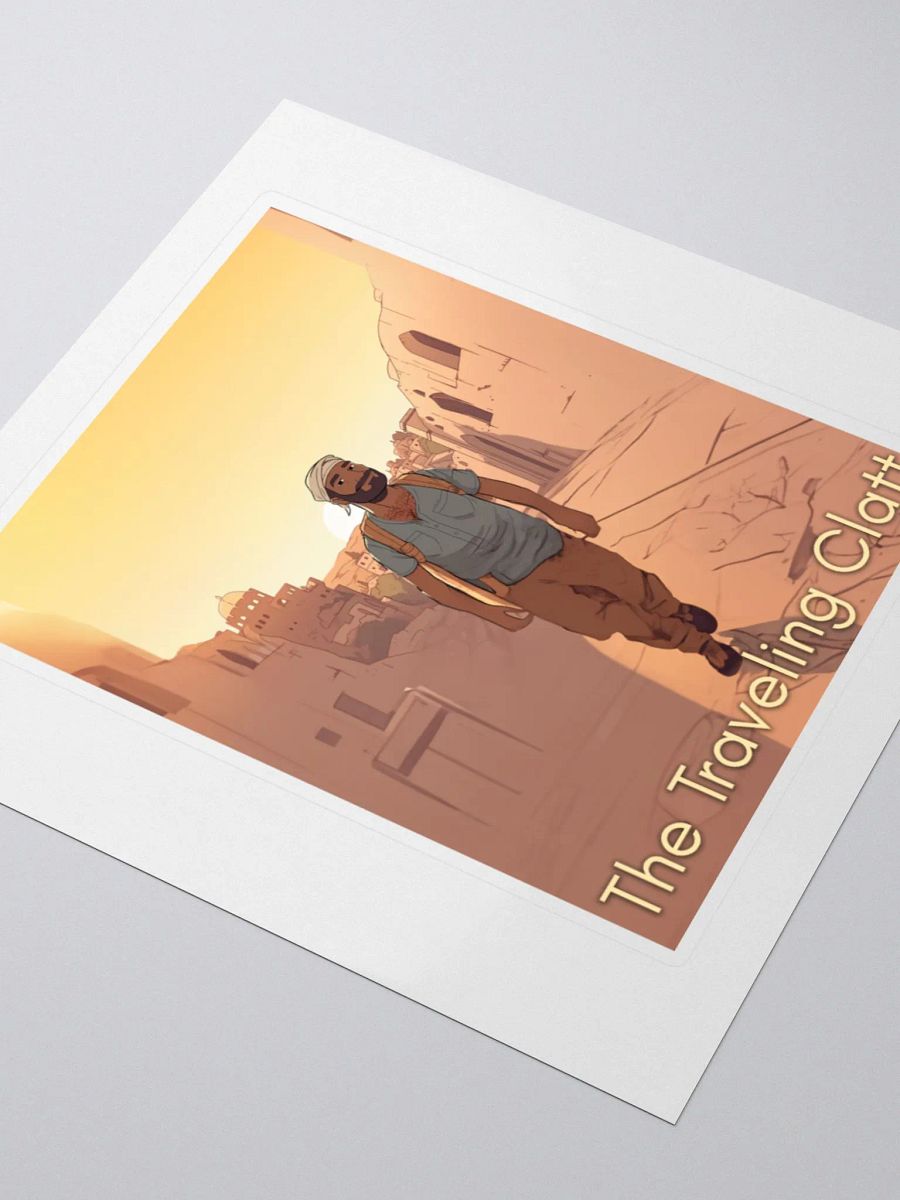 The Traveling Clatt Sticker product image (12)