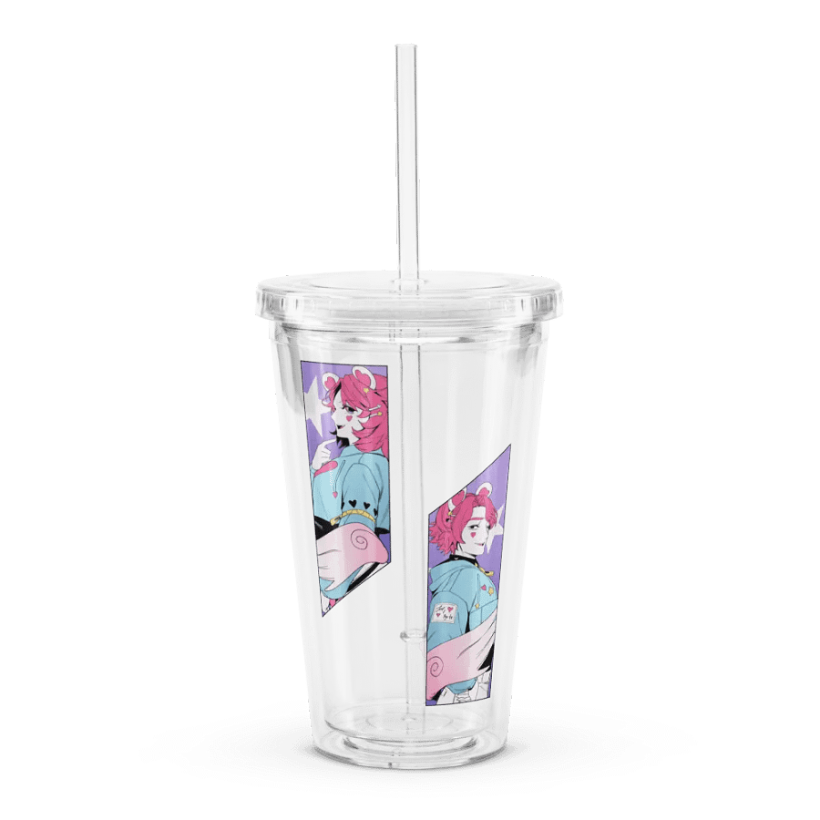 ♡ Rattie and Ratthew Clear Tumbler ♡ product image (1)
