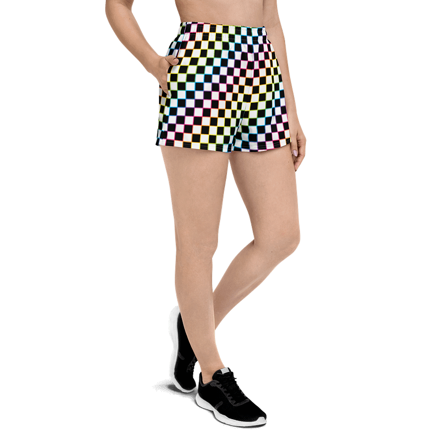 Rainbow Checkered Shorts product image (3)