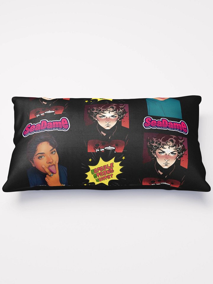 SeaDame - Dramatic Logo Pillow product image (1)