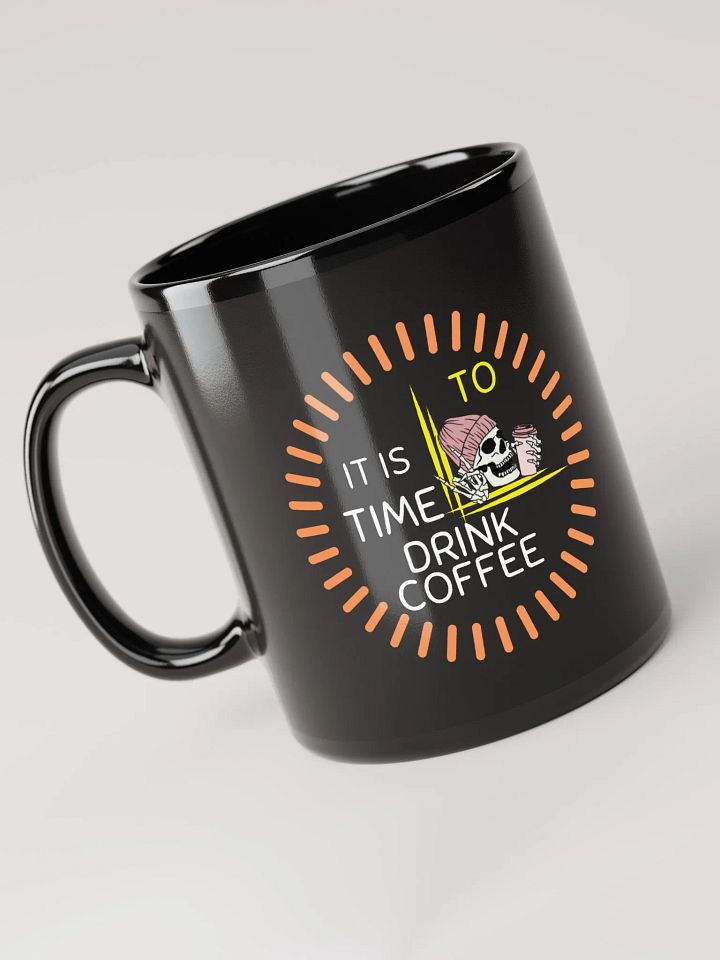 Time to drink Coffee Skull Mug product image (1)