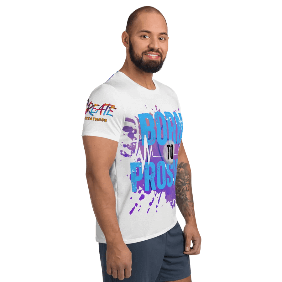 Born to Prosper Huge Print Athletic Tee product image (9)