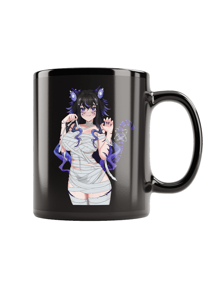 SFW Mummy Moona no Background | Black Glossy Mug product image (1)