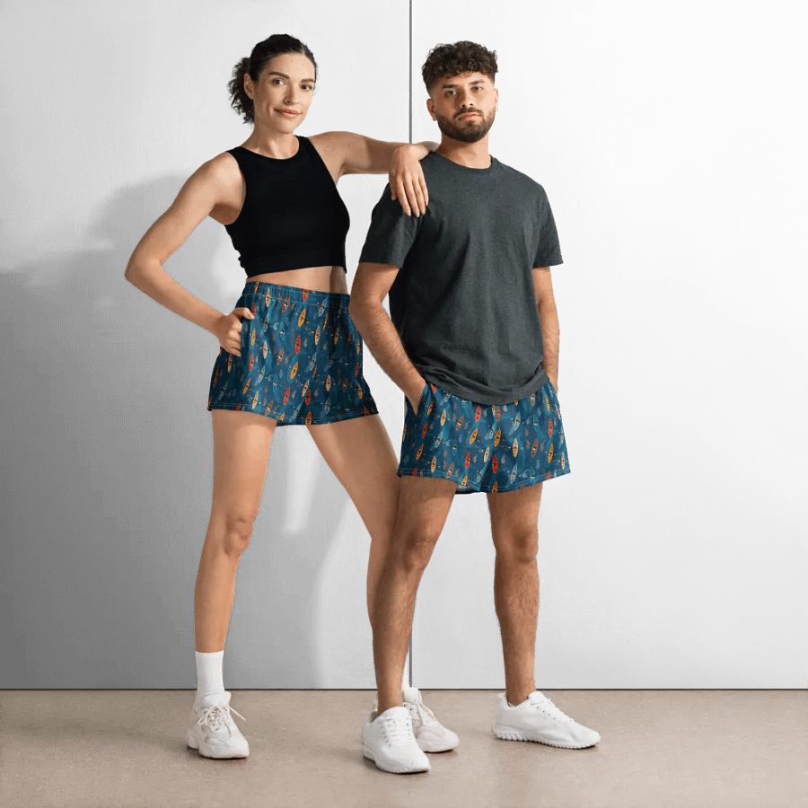 Underwater Surprise - Unisex Athletic Shorts product image (5)