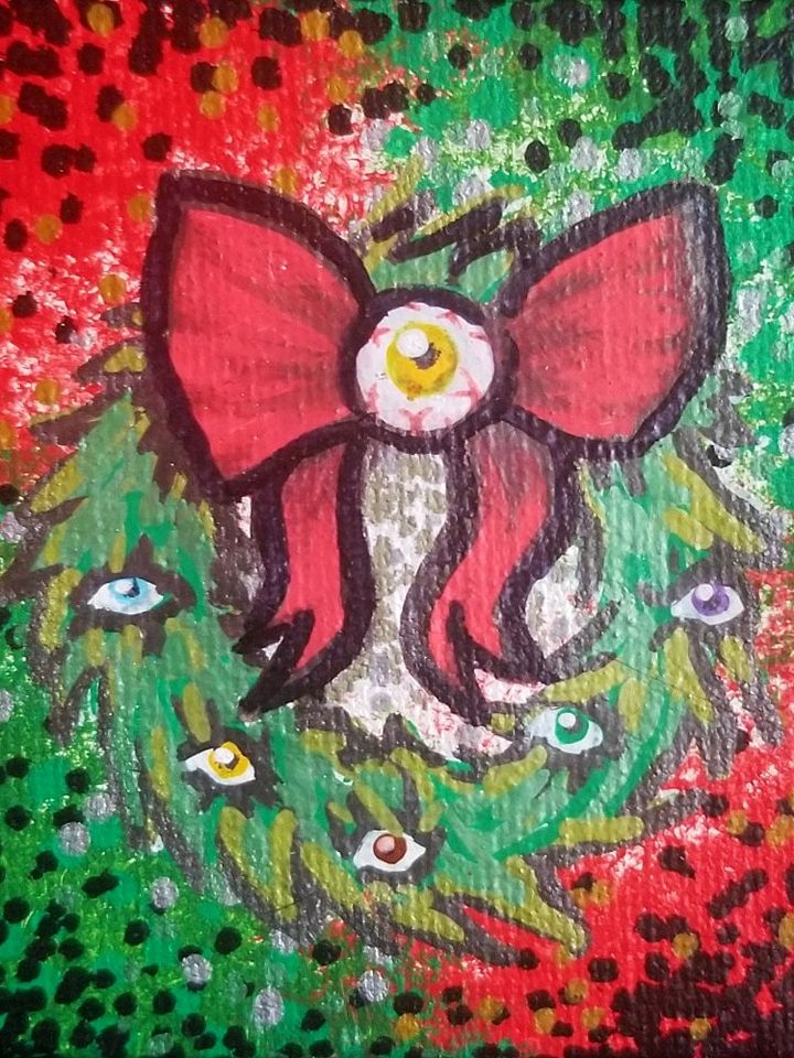 Yule Wreath Mimic Print product image (1)
