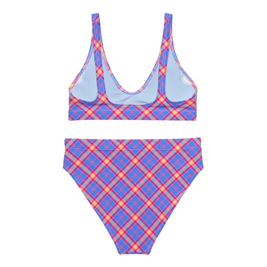 Bright Blue and Hot Pink Bikini product image (4)