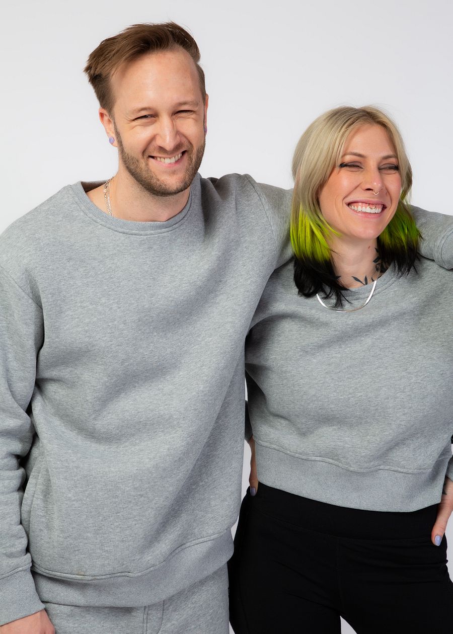 Heathered Fog Crewneck product image (9)