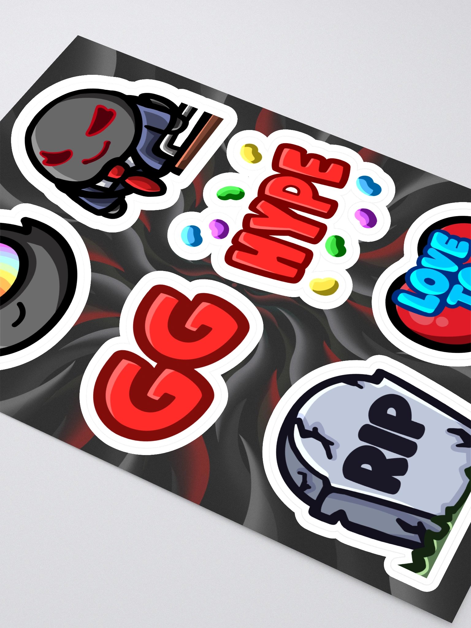 Emote Sticker Sheet 9 product image (2)