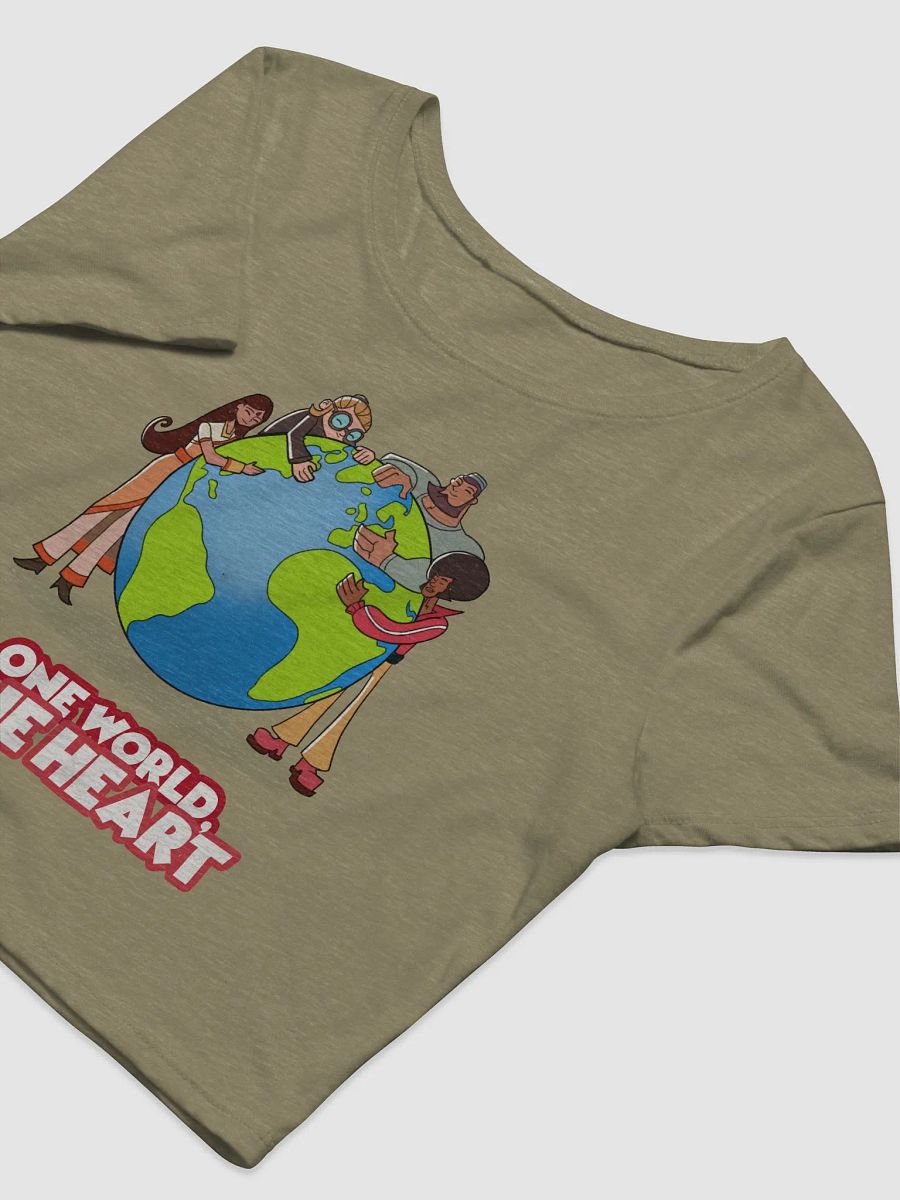 One World One Heart | Women's Crop Tee product image (17)